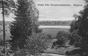 Utsikt förvaltarebostaden