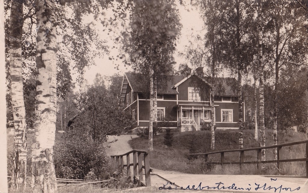 Högfors lärarbostad skolan